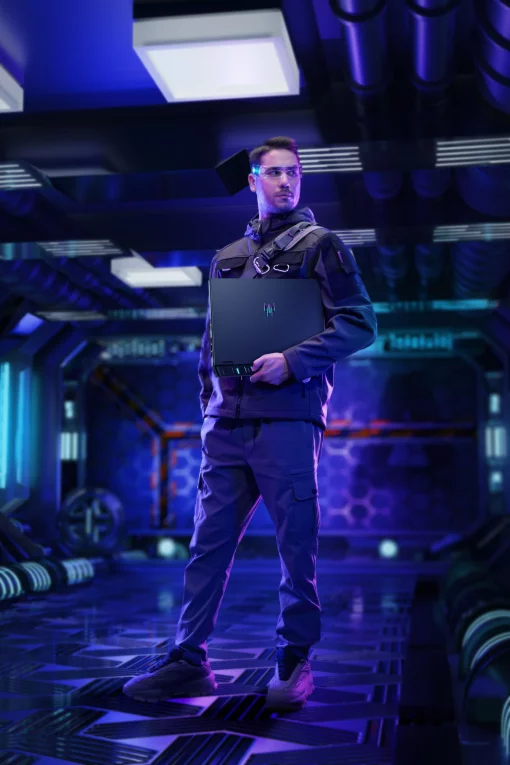 Ноутбук Acer Predator Helios 16 PH16-73 16" OLED, Intel U9-275HX, 64GB, F2TB, NVD5070Ti-12, Win11P, чорний