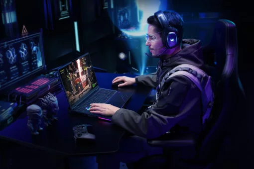 Ноутбук Acer Predator Helios 16 PH16-73 16" OLED, Intel U9-275HX, 64GB, F2TB, NVD5070Ti-12, Win11P, чорний