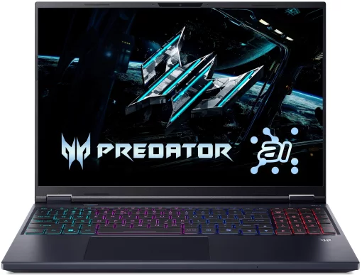 Ноутбук Acer Predator Helios Neo 16 PHN16-73 16" WQXGA, Intel U9-275HX, 64GB, F1TB+1TB, NVD5070Ti-12, Win11