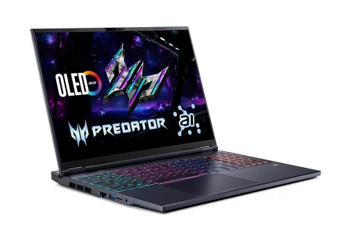 Ноутбук Acer Predator Helios Neo 16 PHN16-73 16" WQXGA, Intel U9-275HX, 64GB, F1TB+1TB, NVD5070Ti-12, Win11