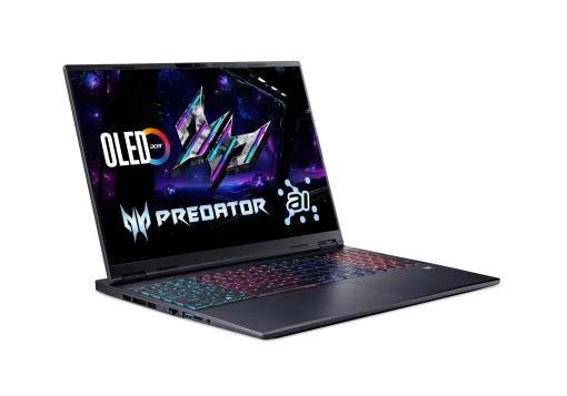Ноутбук Acer Predator Helios Neo 16 PHN16S-71 16" OLED, Intel U9-275HX, 64GB, F1TB+1TB, NVD5070Ti-12, Win11P