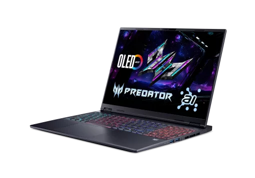 Ноутбук Acer Predator Helios Neo 16 PHN16S-71 16" OLED, Intel U9-275HX, 32GB, F1TB, NVD5070Ti-12, Win11P