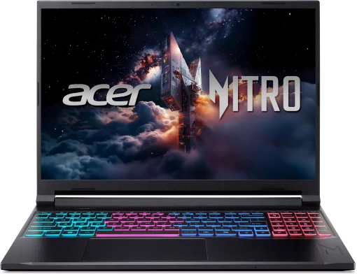 Ноутбук Acer Nitro V 16S ANV16S-41 16" WUXGA IPS, AMD R7-260, 32GB, F1TB, NVD5060-8, Lin, чорний