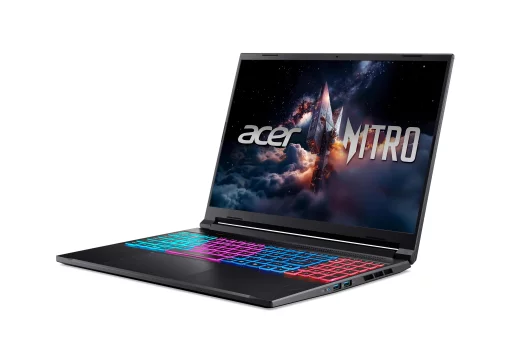 Ноутбук Acer Nitro V 16S ANV16S-41 16" WUXGA IPS, AMD R5-240, 16GB, F1TB, NVD5050-8, Lin, чорний