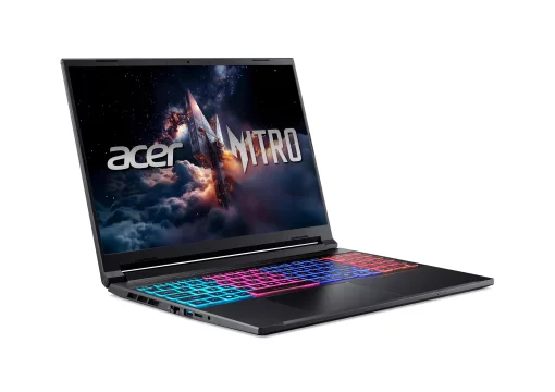 Ноутбук Acer Nitro V 16S ANV16S-41 16" WUXGA IPS, AMD R5-240, 16GB, F1TB, NVD5050-8, Lin, чорний