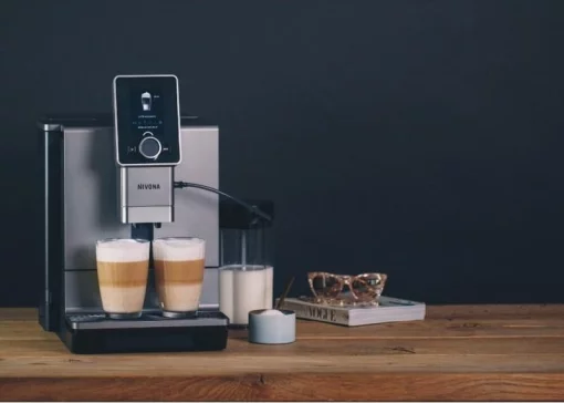 Кавомашина NIVONA CafeRomatica 2.2л, зерно + мелена, автомат.капучинатор, авторецептів. - 9, сріблястий