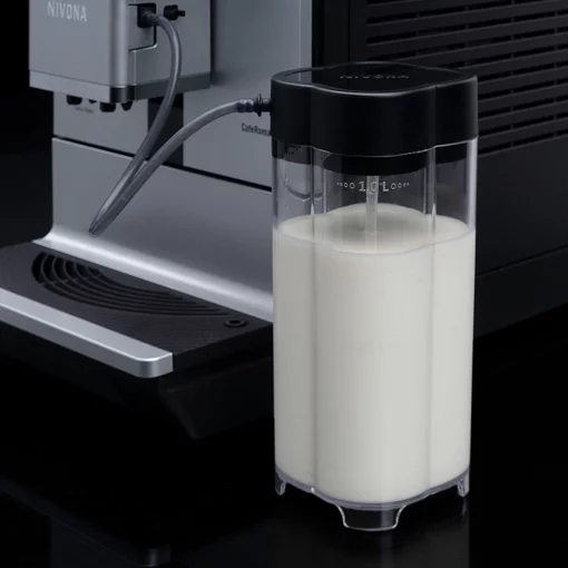 Кавомашина Nivona CafeRomatica 2.2л, зерно + мелена, автомат.капучинатор, авторецептів - 9, чорно - срібний