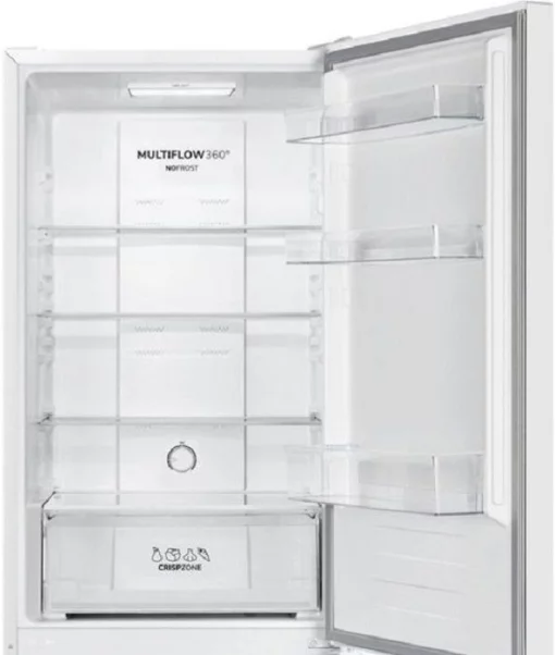 Холодильник з нижн. мороз. камерою Gorenje, 178,5x59,5x59см, 2 двері, 207(80)л, А++, NF+, Зона св-ті, Внутр. Диспл, Білий