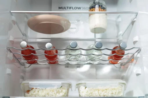 Холодильник з нижн. мороз. камерою Gorenje, 185х60х60см, 2 двері,203(99)л, А++, Total NF, Зона св-ті, Зовн. Диспл, нерж