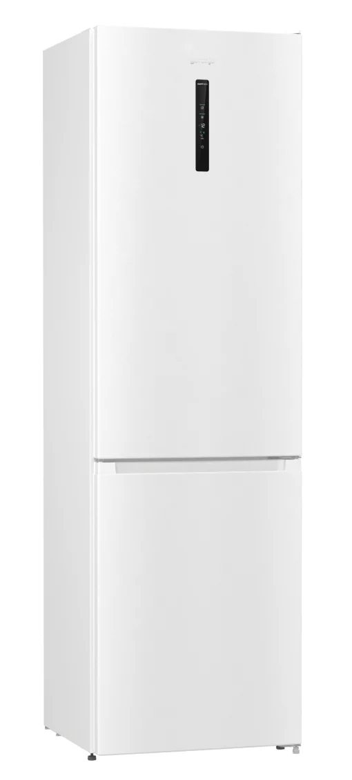 Холодильник з нижн. мороз. камерою Gorenje NRK6202AW4, 200х60х60см, 2 двері, 235( 96)л, А++, Total NF , Зона св-ті, Зовн. Диспл,