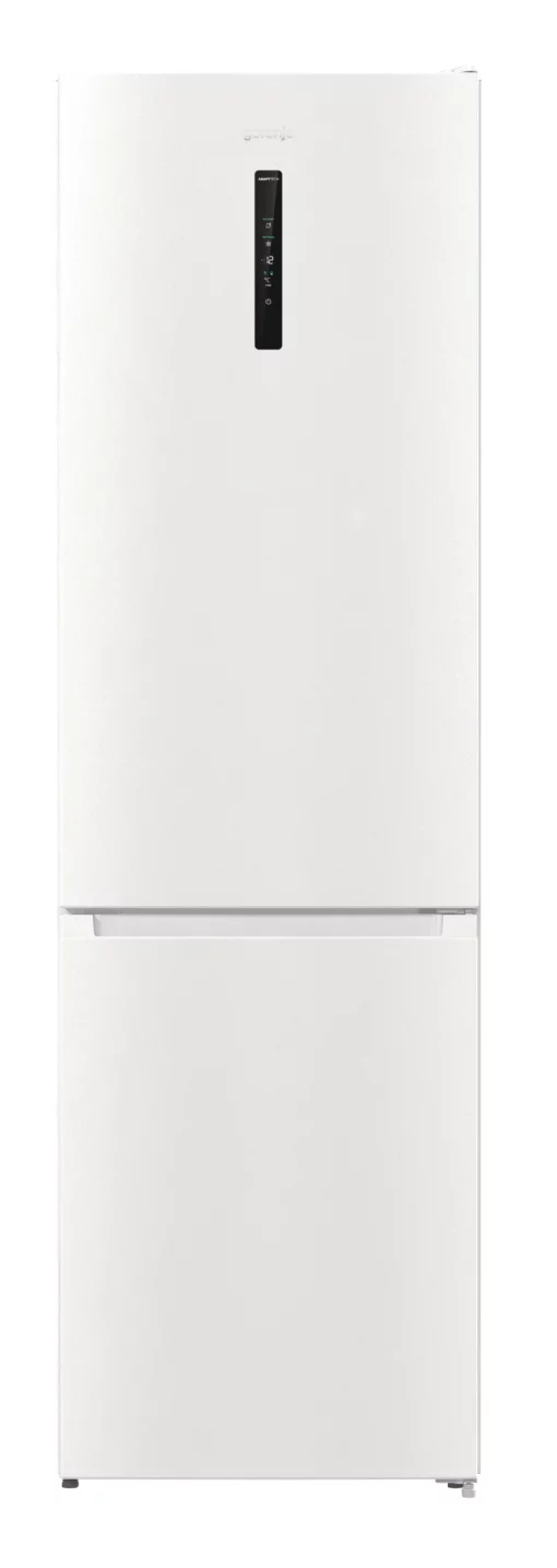 Холодильник з нижн. мороз. камерою Gorenje NRK6202AW4, 200х60х60см, 2 двері, 235( 96)л, А++, Total NF , Зона св-ті, Зовн. Диспл,