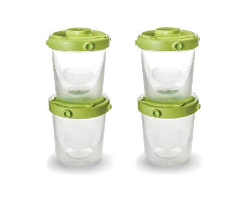 Контейнер для зберігання продуктів Nuvita 200мл, 4шт