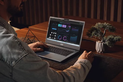 Ноутбук 2E Complex Pro 14" FHD IPS AG, Intel i5-1240P, 16GB, F512GB, UMA, DOS, ice crystal blue