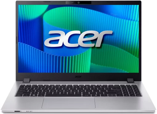 Ноутбук Acer TravelMate TMP215-55 15.6" FHD IPS, Intel U7-255U, 64GB, F1TB, UMA, Lin, сріблястий