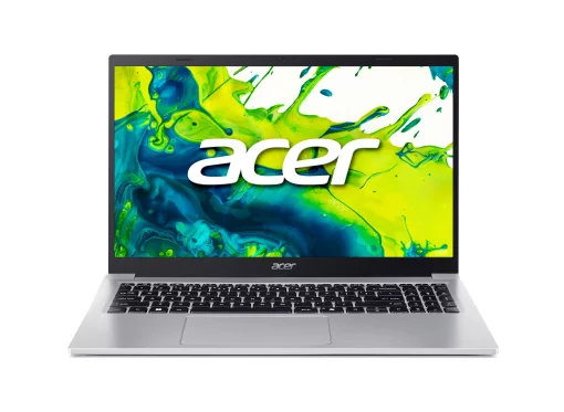 Ноутбук Acer Aspire Lite AL15-33P 15.6" FHD IPS, Intel 3-N355, 8GB, F512GB, UMA, Lin, сріблястий