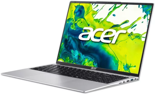 Ноутбук Acer Aspire Lite AL16-54P 16" WUXGA IPS, Intel i3-1305U, 16GB, F512GB, UMA, Lin, сріблястий