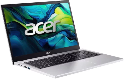Ноутбук Acer Aspire Go AG15-41P 15.6" FHD IPS, AMD R5-7535HS, 32GB, F1TB, UMA, Lin, сріблястий
