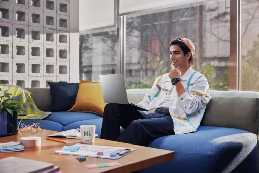 Ноутбук Acer Swift Go 14 SFG14-74 14" WUXGA OLED, Intel U5-225H, 16GB, F512GB, UMA, Win11, сріблястий