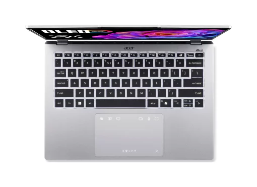Ноутбук Acer Swift Go 14 SFG14-74 14" WUXGA OLED, Intel U5-225H, 16GB, F512GB, UMA, Win11, сріблястий