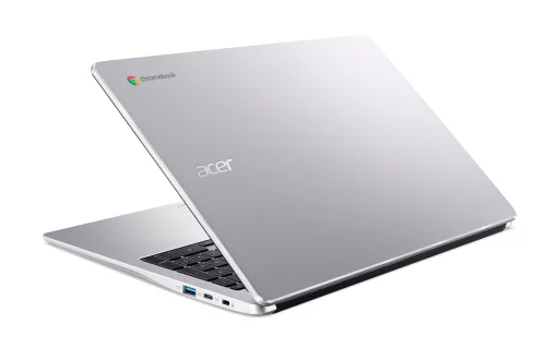 Ноутбук Acer Chromebook CB315-4H 15" FHD IPS, Intel C N4500, 8GB, F128GB, UMA, ChromeOS, сріблястий