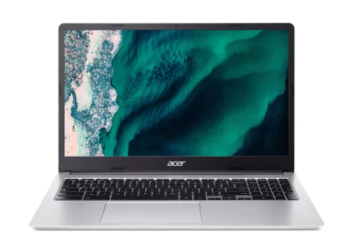 Ноутбук Acer Chromebook CB315-4H 15" FHD IPS, Intel C N4500, 8GB, F128GB, UMA, ChromeOS, сріблястий