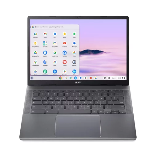 Ноутбук Acer Chromebook Plus CB514-3H 14" WUXGA IPS, AMD R5-7520C, 8GB, F512GB, UMA, ChromeOS, сірий