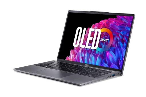 Ноутбук Acer Swift Go 14 SFG14-63 14" 2.8K OLED, AMD R5-8645HS, 16GB, F512GB, UMA, Win11, сірий