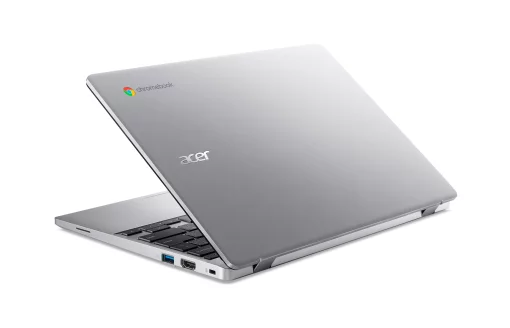 Ноутбук Acer Chromebook CB311-12H 11" IPS, Intel C N100, 8GB, F128GB, UMA, ChromeOS, сріблястий