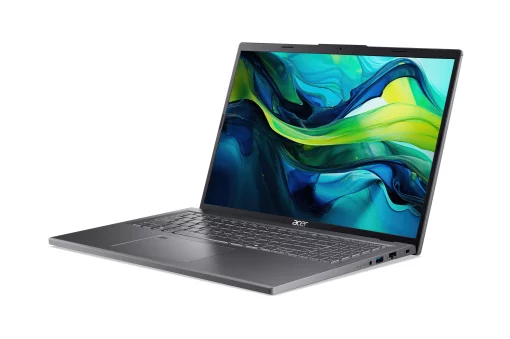 Ноутбук Acer Aspire 16 A16-51GM 16" WUXGA IPS, Intel 5-120U, 16GB, F512GB, NVD2050-4, Lin, сірий