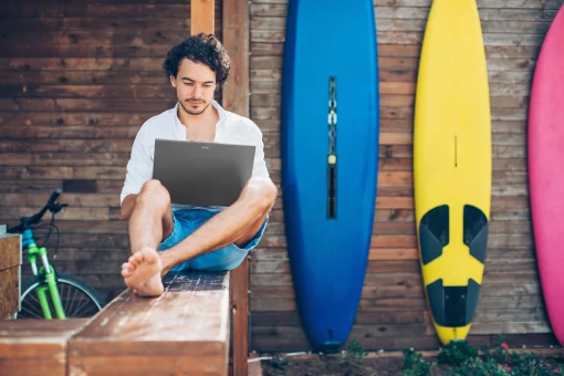 Ноутбук Acer Swift Go 14 SFG14-63 14" 2.8K OLED, AMD R7-8845HS, 32GB, F1TB, UMA, Lin, сірий