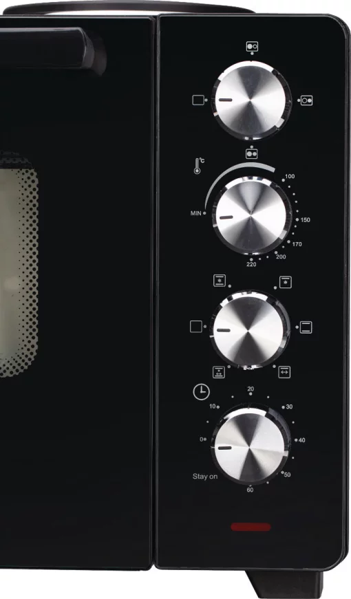 Міні піч Gorenje, 30л, 52x32х40.5см, 2 електричні конф., чорний