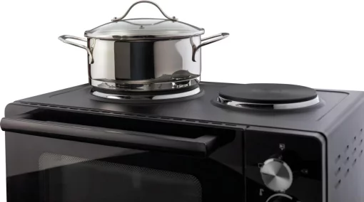 Міні піч Gorenje, 30л, 52x32х40.5см, 2 електричні конф., чорний