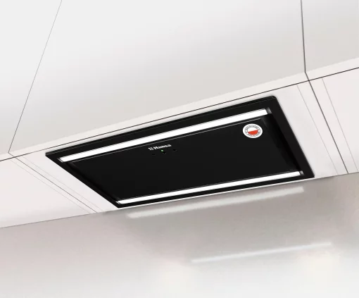 Витяжка Hansa вбудована, 60см, 455м.куб/год., чорний