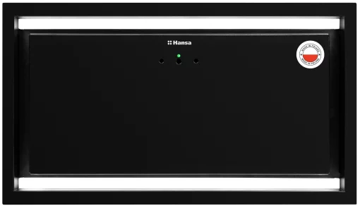 Витяжка Hansa вбудована, 60см, 455м.куб/год., чорний