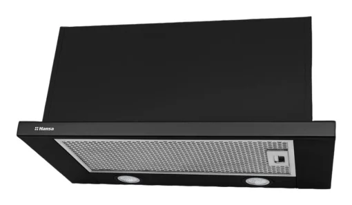 Витяжка Hansa телескопічна, 60см, 475м.куб/год., чорний