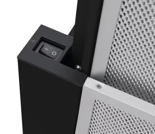 Витяжка Hansa телескопічна, 60см, 270м.куб/год., чорний