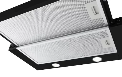 Витяжка Hansa телескопічна, 60см, 270м.куб/год., чорний