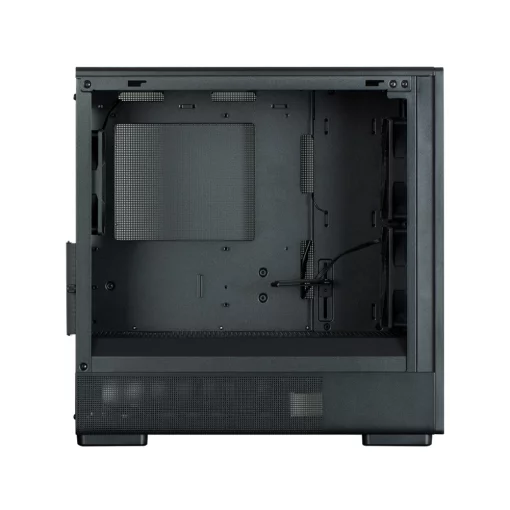 Корпус Zalman P10 Namu без БП, 1xUSB3.0, 1xUSBType-C, 2x120мм, 1x120мм ARGB, VGA 340мм, LCS ready, TG Side Panel, mATX, чорний