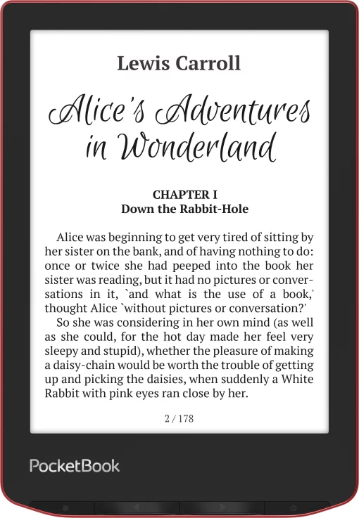 Електронна книга PocketBook 634 Verse Pro, Passion Red