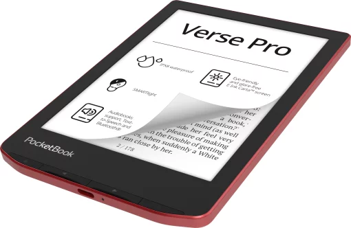 Електронна книга PocketBook 634 Verse Pro, Passion Red