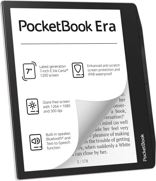 Електронна книга PocketBook 700 Era, Stardust Silver