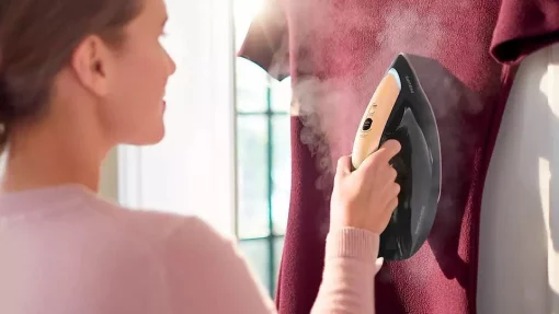 Праска-парогенератор Philips PerfectCare 8000 Series, 2700Вт, 1800мл, паровий удар -700гр, постійна пара - 170гр, нерж. сталь, чорно-золотий