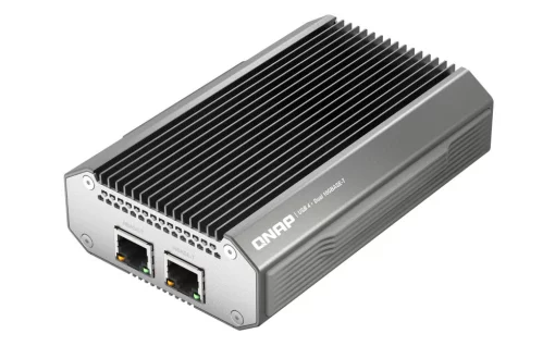 Адаптер QNAP USB 4 Thunderbolt 3/4 10GbE RJ45
