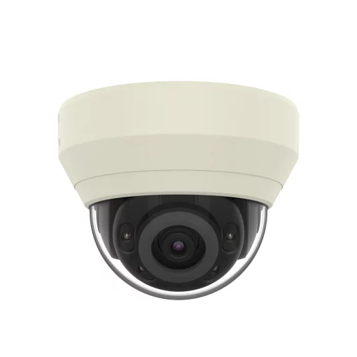 Камера IP Hanwha QND-7010R, 4MP, Indoor Dome, 2.8mm, f/2.0, IR20m, Mic, DC 12V/PoE, IK08