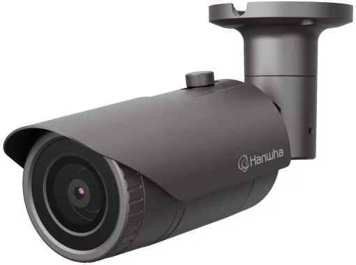 Камера IP Hanwha  QNO-6012R, 2MP, Bullet, 2.8mm, f/2.0, IR20m, DC 12V/PoE, IP66, IK10