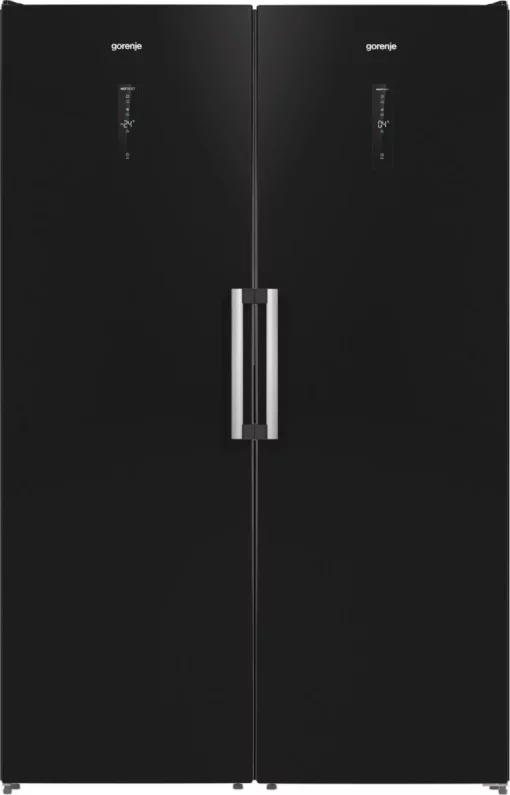 Холодильна камера Gorenje, 185x60х66, 398л, А++, дисплей, зона св-ті, чорний