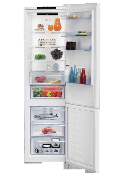 Холодильник Beko з нижн. мороз., 203x60x67, xолод.відд.-253л, мороз.відд.-109л, 2дв., А++, NF, білий