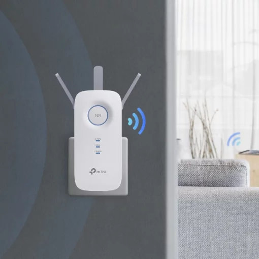 Розширювач покриття WiFi TP-LINK RE450 AC1750, 1хGE, MESH