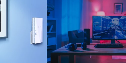 Розширювач покриття WiFi TP-LINK RE700X AX3000, 1хGE, MESH
