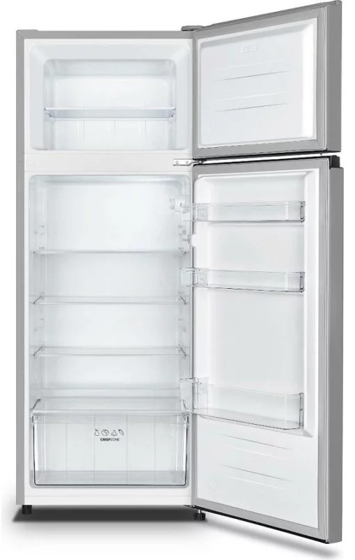 Холодильник Gorenje з верxн. мороз., 144x55x55, xолод.відд.-164л, мороз.відд.-41л, 2дв., A++, ST, сірий